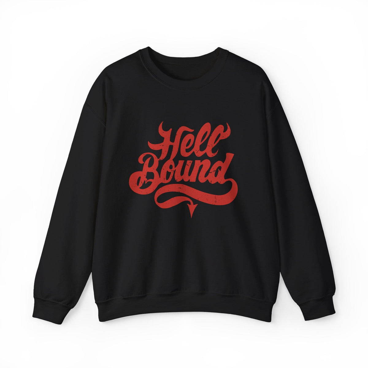 Hellbound Long Sleeve Crew Neck Sweatshirt - Goth Cloth Co.Sweatshirt33442885824387390845