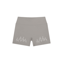 Hellfire High Rise Yoga Shorts - Goth Cloth Co.260709PODBK1962006