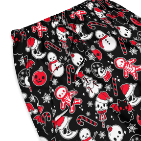 Helliday Cheer Silky Pajama Pants - Goth Cloth Co.4680607_20976