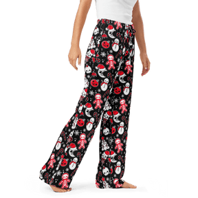 Helliday Cheer Silky Pajama Pants - Goth Cloth Co.4680607_20976