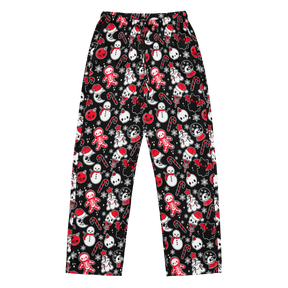 Helliday Cheer Silky Pajama Pants - Goth Cloth Co.4680607_20976