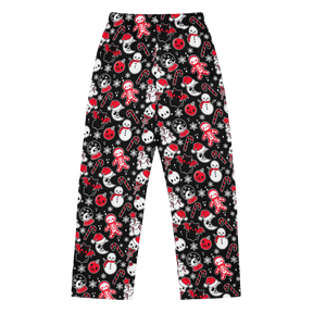 Helliday Cheer Silky Pajama Pants - Goth Cloth Co.4680607_20976