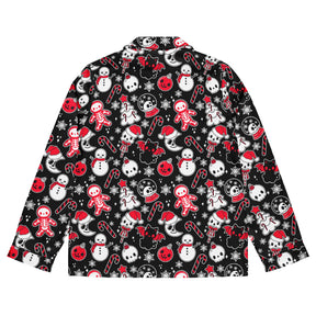 Helliday Cheer Silky Pajama Top - Goth Cloth Co.8484475_20952