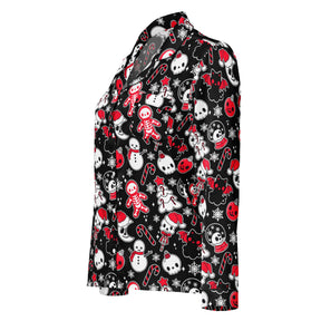 Helliday Cheer Silky Pajama Top - Goth Cloth Co.8484475_20952