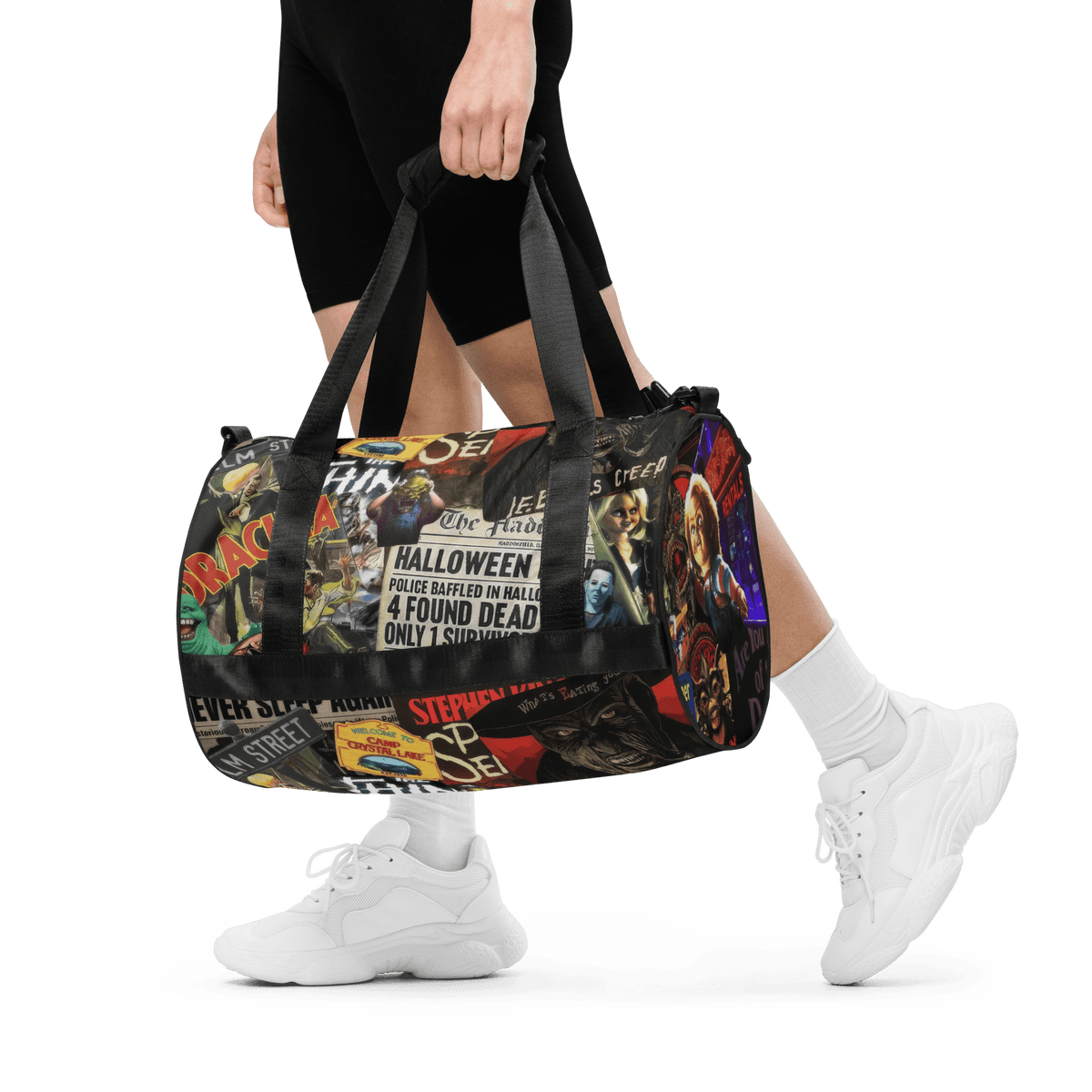Hollywood Horrors Duffle Bag - Goth Cloth Co.gymwear7982149_15155