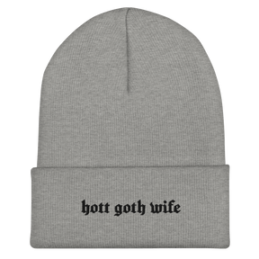 Hot Goth Wife Knit Beanie - Goth Cloth Co.3221363_8937