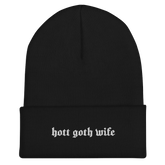 Hot Goth Wife Knit Beanie - Goth Cloth Co.6600794_8936