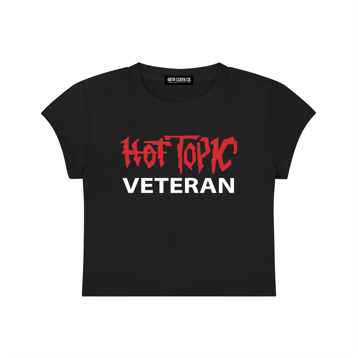 Hot Topic Veteran Baby Tee - Goth Cloth Co.260424PODAA1433001