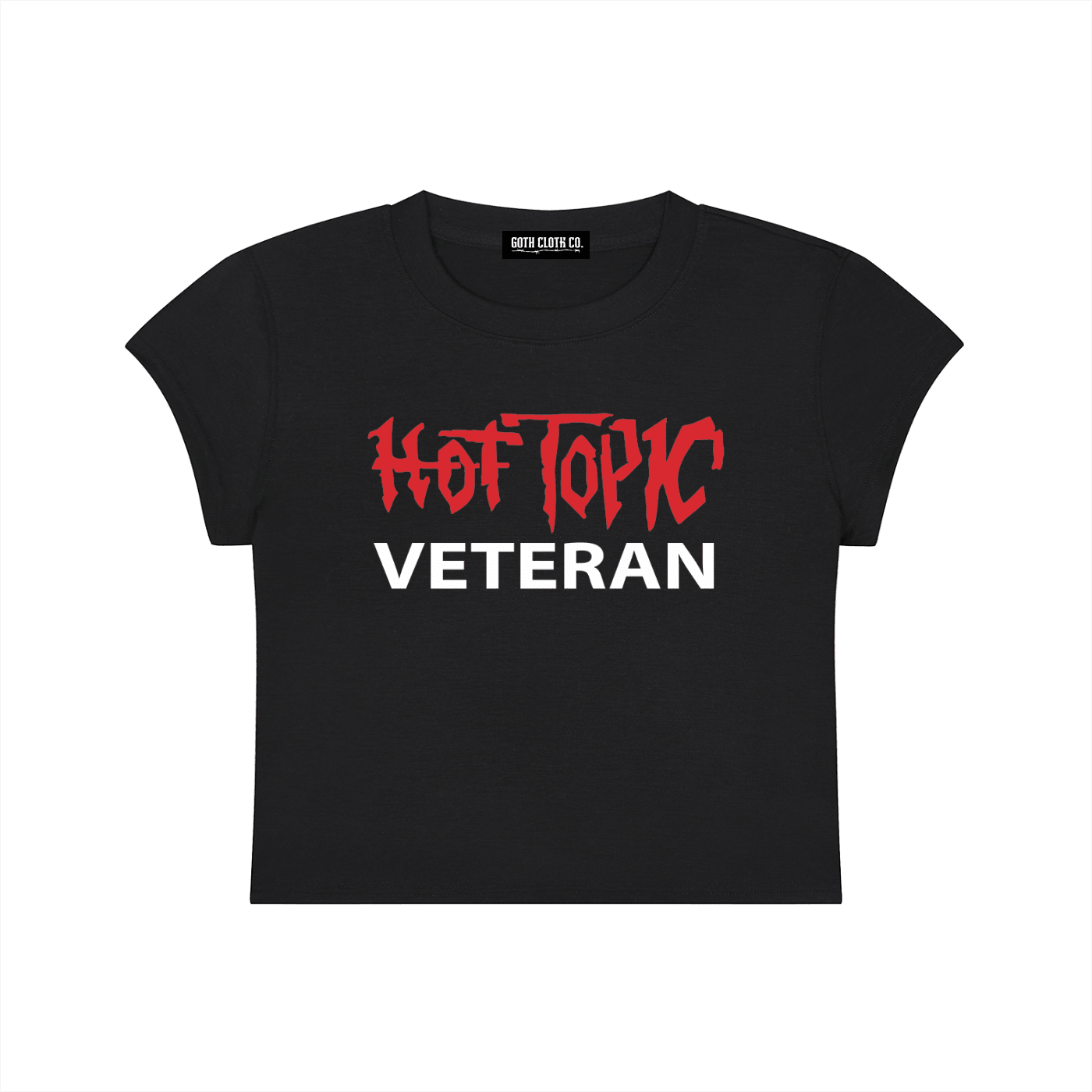Hot Topic Veteran Baby Tee - Goth Cloth Co.260424PODAA1433001