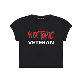 Hot Topic Veteran Baby Tee - Goth Cloth Co.260424PODAA1433001
