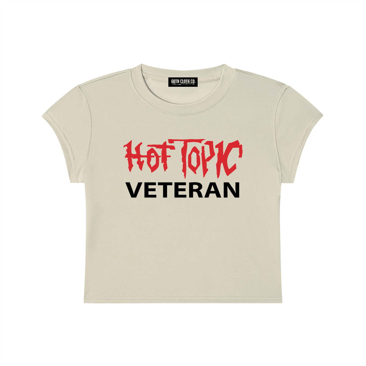Hot Topic Veteran Baby Tee - Goth Cloth Co.260424PODAA1441001