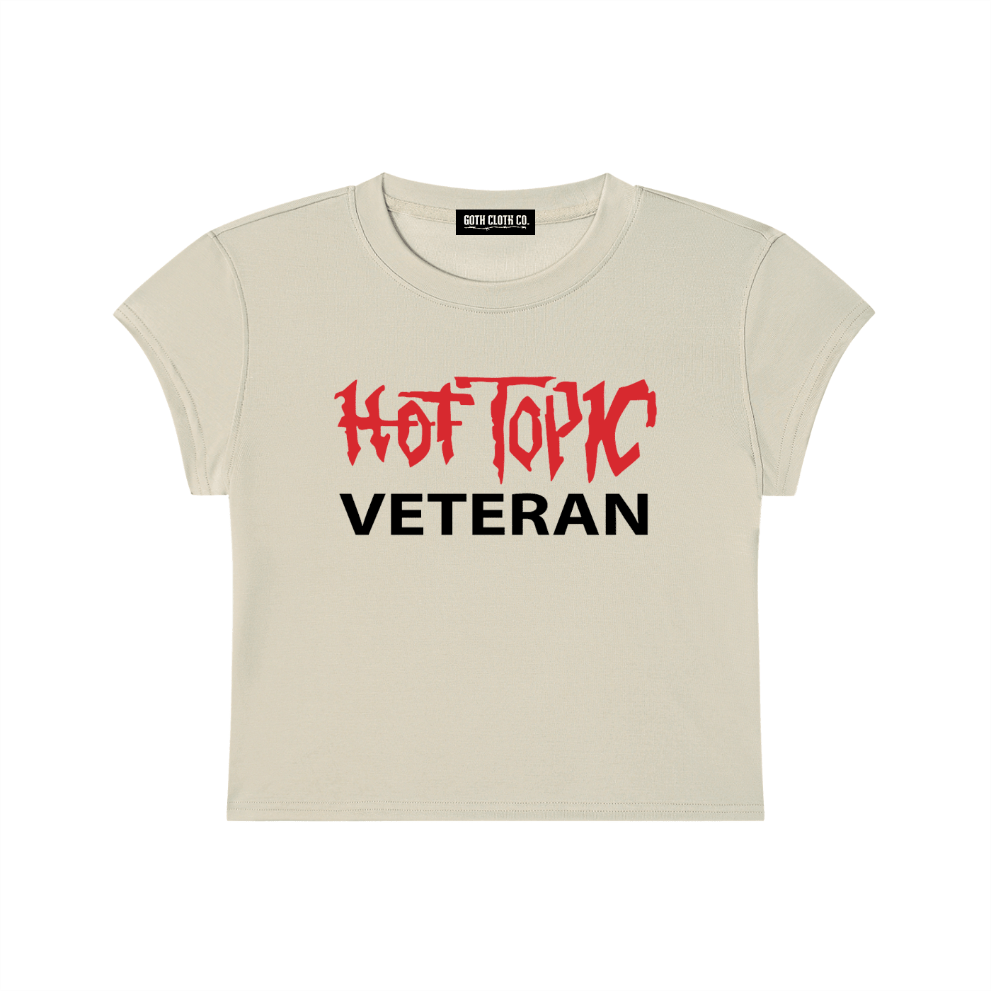 Hot Topic Veteran Baby Tee - Goth Cloth Co.260424PODAA1441001