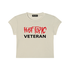 Hot Topic Veteran Baby Tee - Goth Cloth Co.260424PODAA1441001