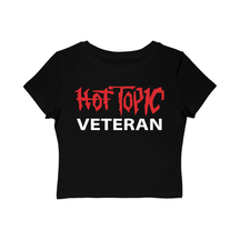 Hot Topic Veteran Women's Baby Tee - Goth Cloth Co.T-Shirt27284159343667656284