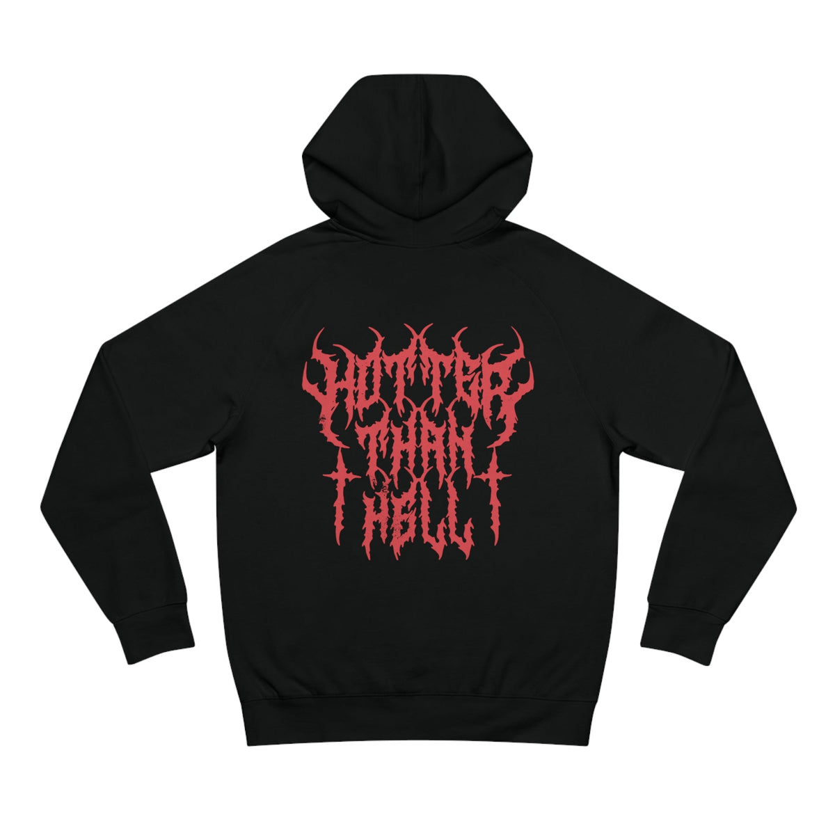 Hotter Than Hell Metal Hoodie - Goth Cloth Co.Hoodie18465441048245249494