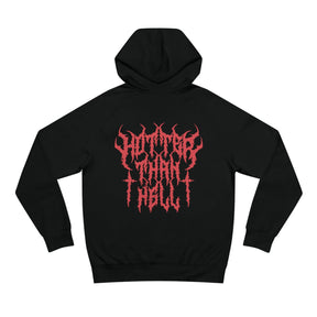 Hotter Than Hell Metal Hoodie - Goth Cloth Co.Hoodie18465441048245249494