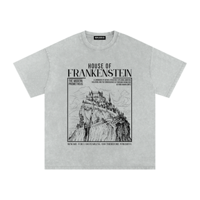 House of Frankenstein Acid Wash T-Shirt