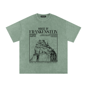 House of Frankenstein Acid Wash T-Shirt