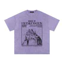 House of Frankenstein Acid Wash T-Shirt - Goth Cloth Co.261013PODPQ12230#019