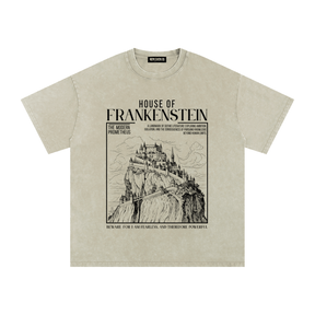 House of Frankenstein Acid Wash T-Shirt