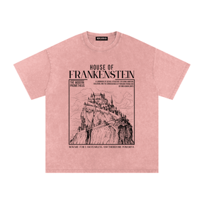 House of Frankenstein Acid Wash T-Shirt