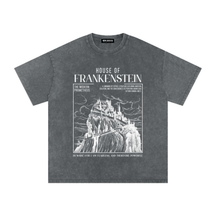 House of Frankenstein Acid Wash T-Shirt - Goth Cloth Co.261014PODPQ0136#007