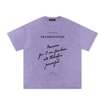 I am Fearless Frankenstein Acid Wash T-Shirt - Goth Cloth Co.261013PODPQ12222#001