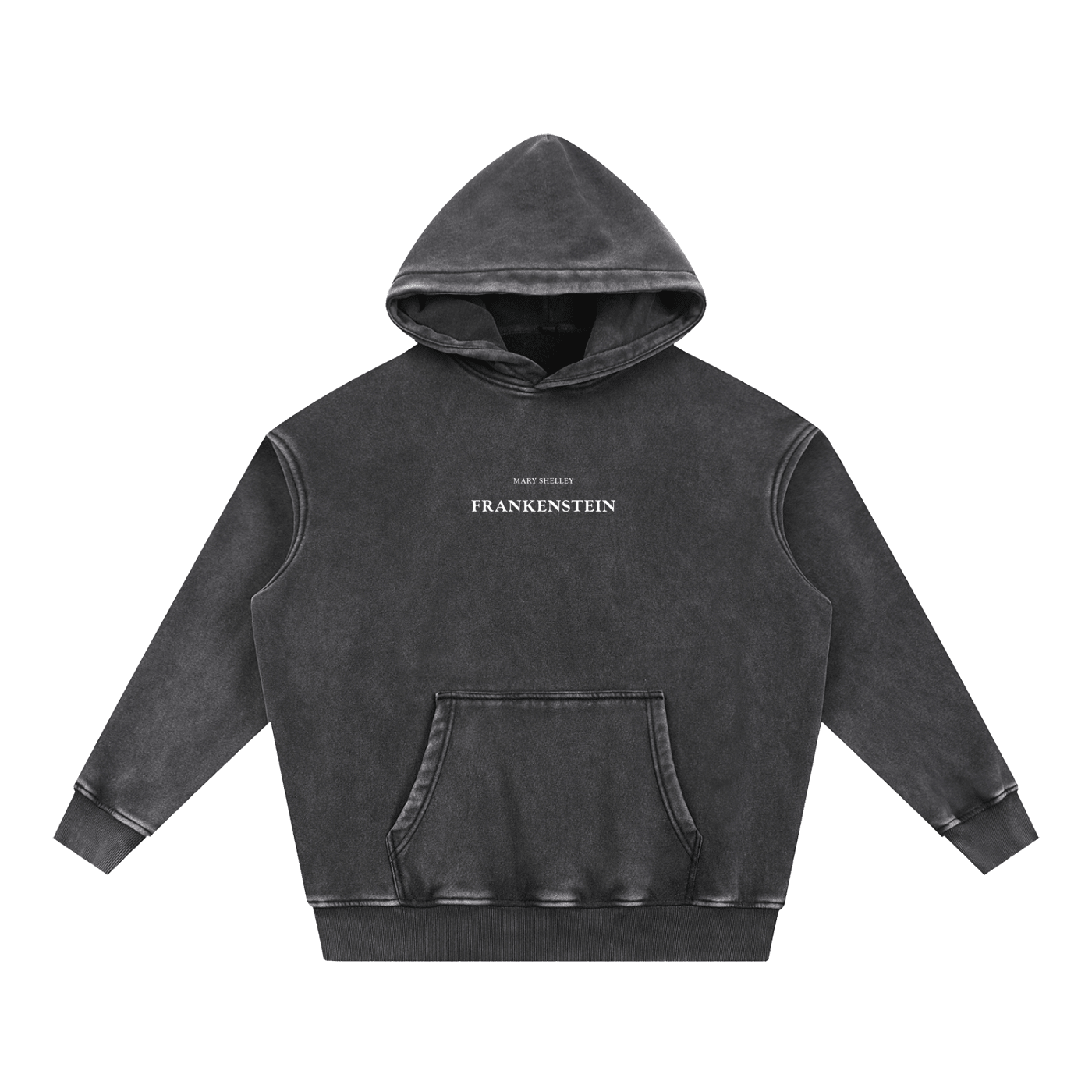 I am Fearless Frankenstein Vintage Wash Fleece Hoodie