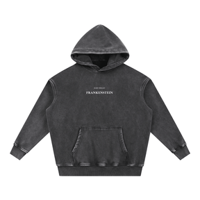 I am Fearless Frankenstein Vintage Wash Fleece Hoodie