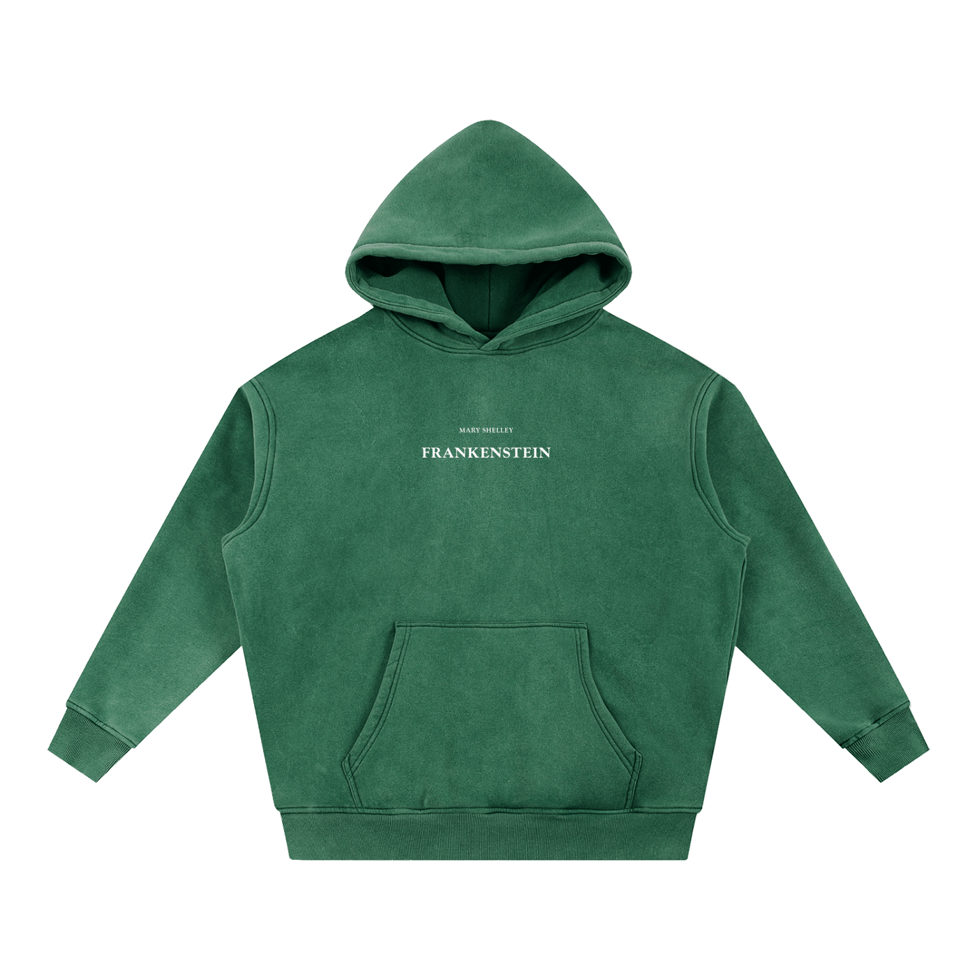 I am Fearless Frankenstein Vintage Wash Fleece Hoodie