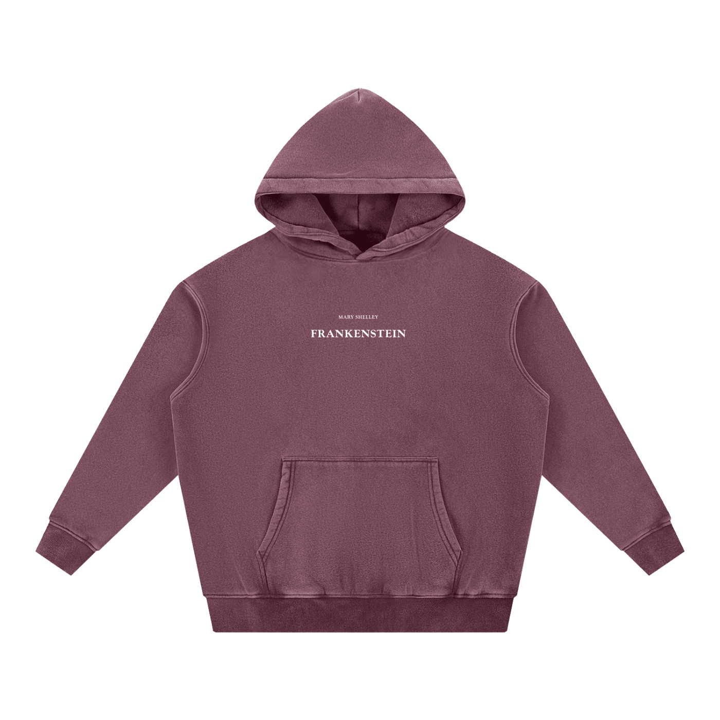 I am Fearless Frankenstein Vintage Wash Fleece Hoodie