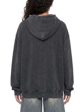 I am Fearless Frankenstein Vintage Wash Fleece Hoodie