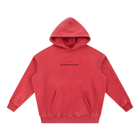 I am Fearless Frankenstein Vintage Wash Fleece Hoodie