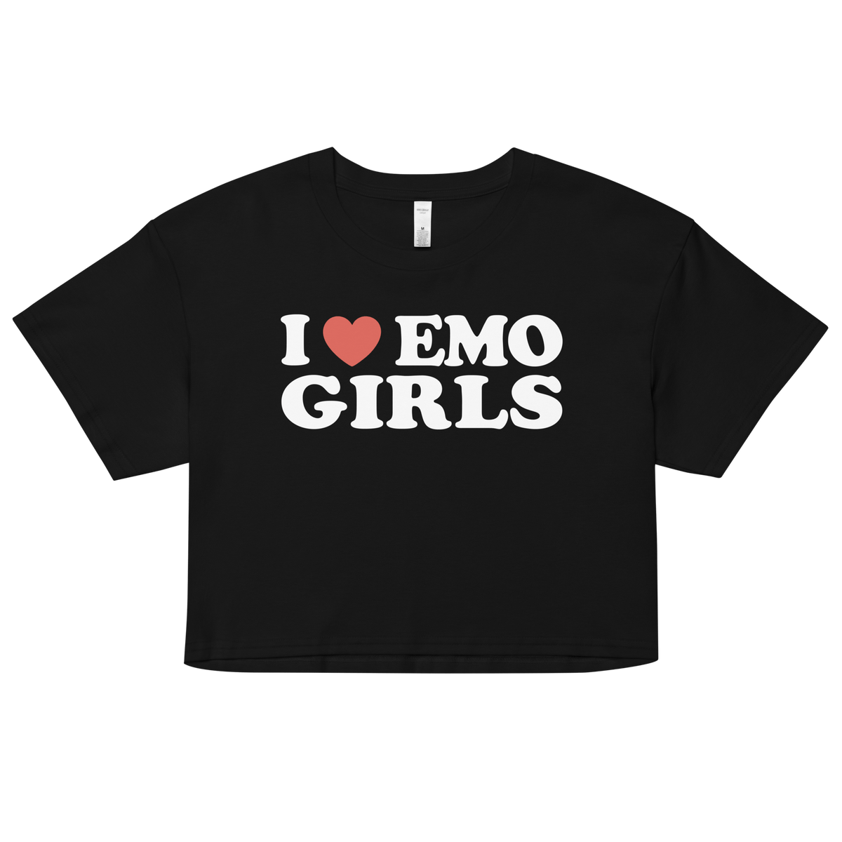 I Heart Emo Girls Crop Top - Goth Cloth Co.3280586_16094