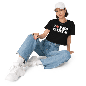 I Heart Emo Girls Crop Top - Goth Cloth Co.3280586_16094