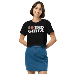 I Heart Emo Girls Crop Top - Goth Cloth Co.3280586_16094