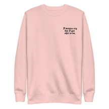 I Wanna Cry Embroidered Sweatshirt - Goth Cloth Co.4750593_25544