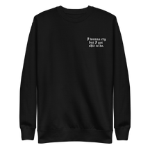I Wanna Cry Embroidered Sweatshirt - Goth Cloth Co.7202611_11255