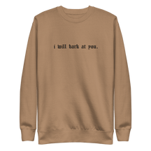 I Will Bark at You Embroidered Sweatshirt - Goth Cloth Co.Sweatshirt3115987_25526