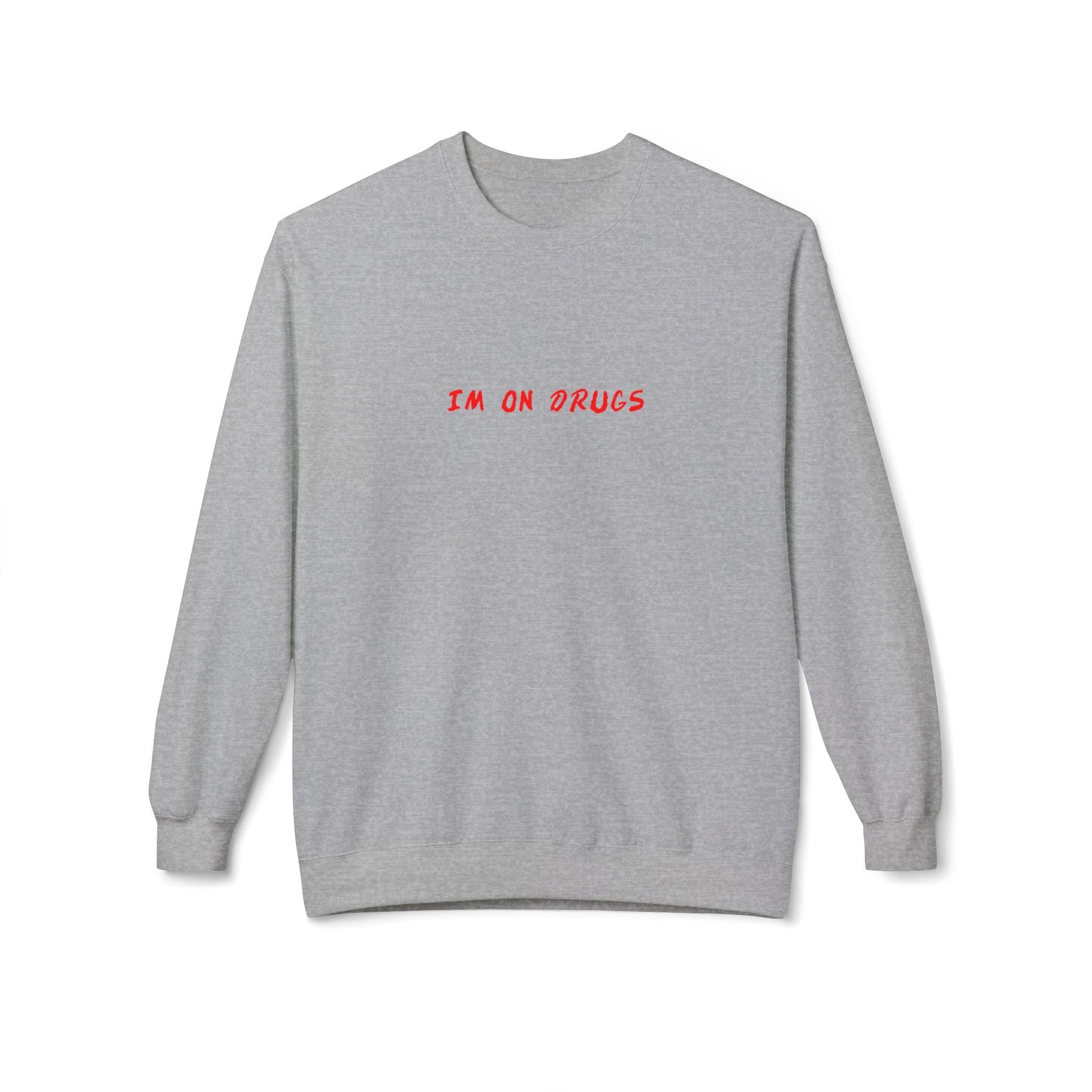 I'm On Drugs Vintage DARE Long Sleeve Crew Neck Sweatshirt - Goth Cloth Co.Sweatshirt10177395729103367043