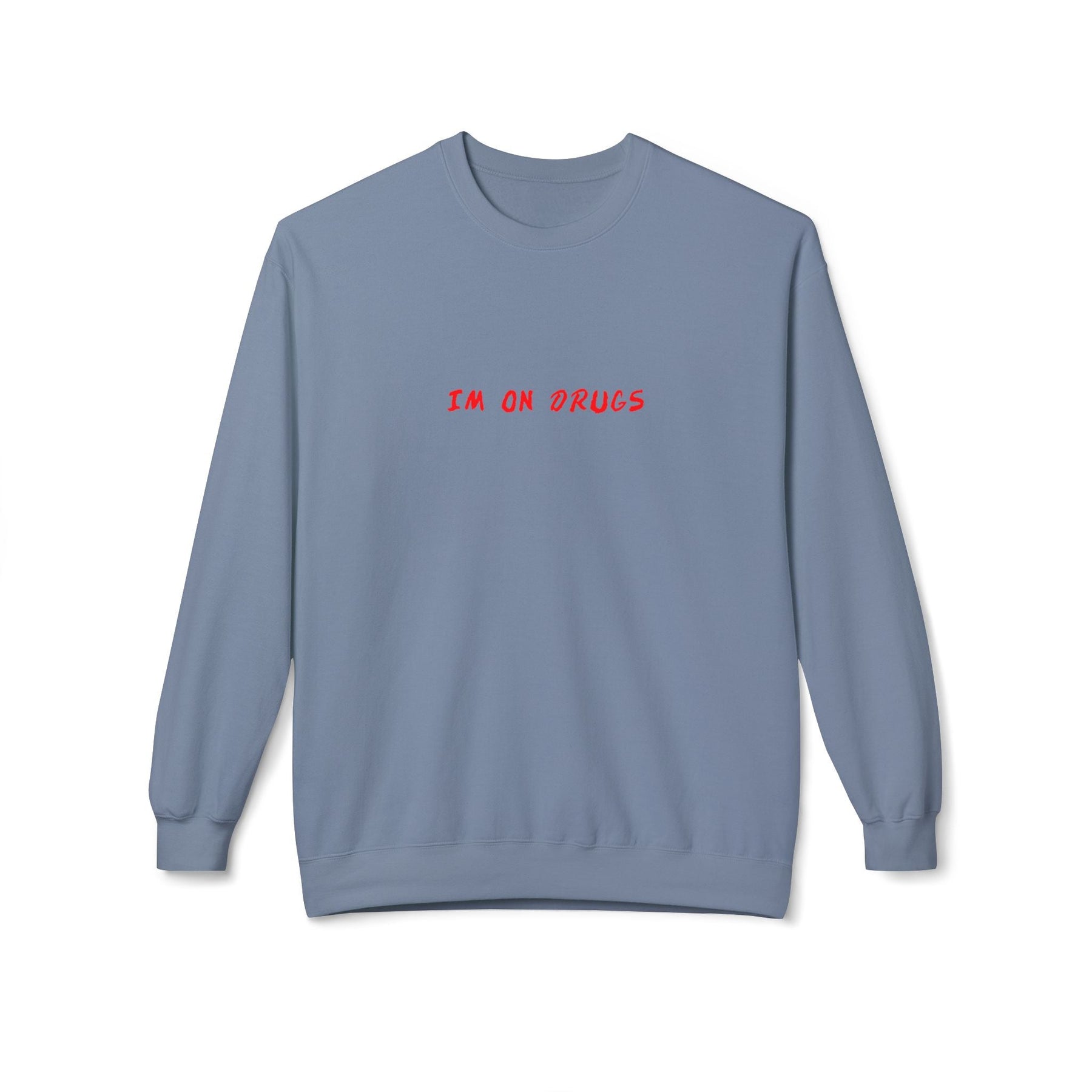 I'm On Drugs Vintage DARE Long Sleeve Crew Neck Sweatshirt - Goth Cloth Co.Sweatshirt20237053275025716453