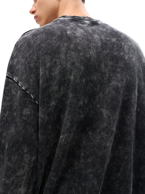 Sleigher Snow Washed Hand-Frayed Sweatshirt (Limited Edition)