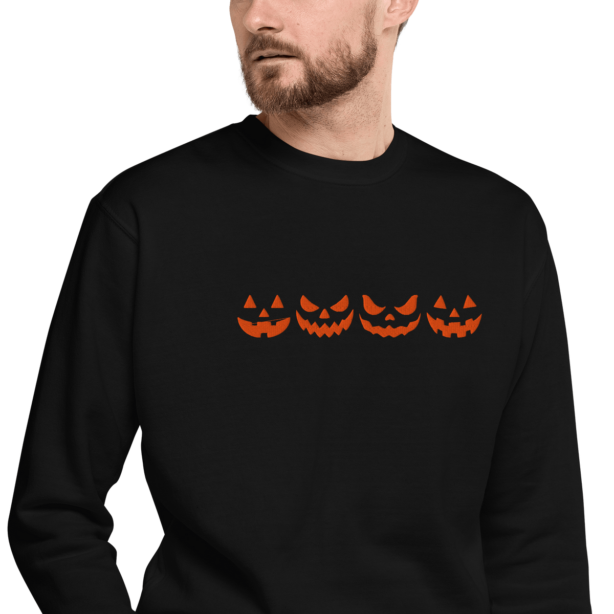 Jack O' Lantern Embroidered Sweatshirt - Goth Cloth Co.Sweatshirt3577532_11254