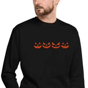 Jack O' Lantern Embroidered Sweatshirt - Goth Cloth Co.Sweatshirt3577532_11254