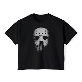 Jason Voorhees Mask Crop Top - Goth Cloth Co.T-Shirt23808169141946657942