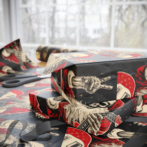 Jingle Bell Rock Gift Wrap - Goth Cloth Co.Home Decor26616793247450300930