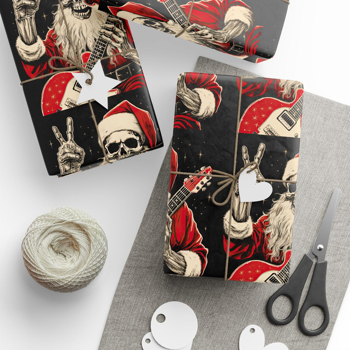 Jingle Bell Rock Gift Wrap - Goth Cloth Co.Home Decor26616793247450300930