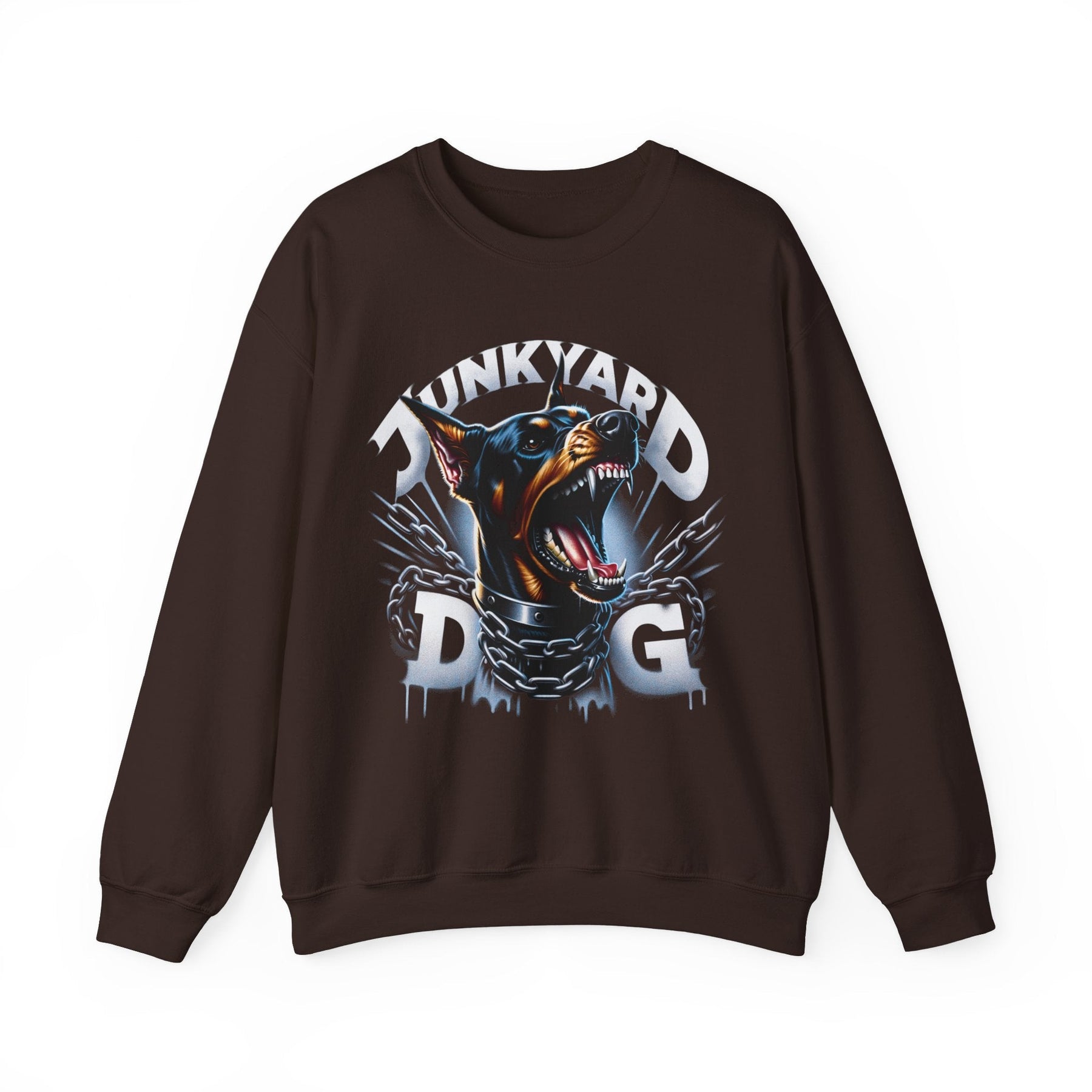Junkyard Dog Crewneck Sweatshirt - Goth Cloth Co.Sweatshirt17019348689077782680