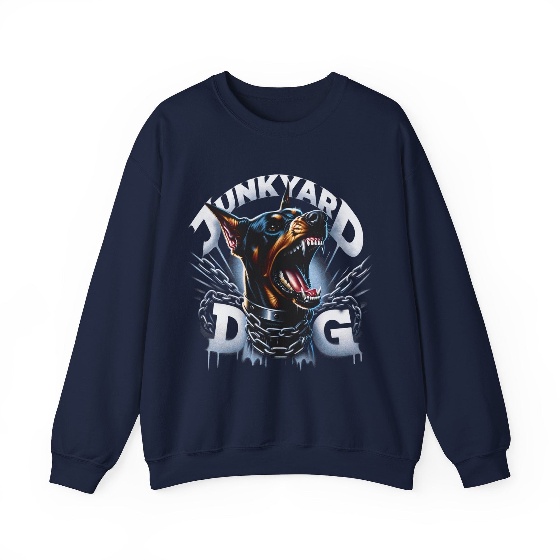 Junkyard Dog Crewneck Sweatshirt - Goth Cloth Co.Sweatshirt28072572367287691726