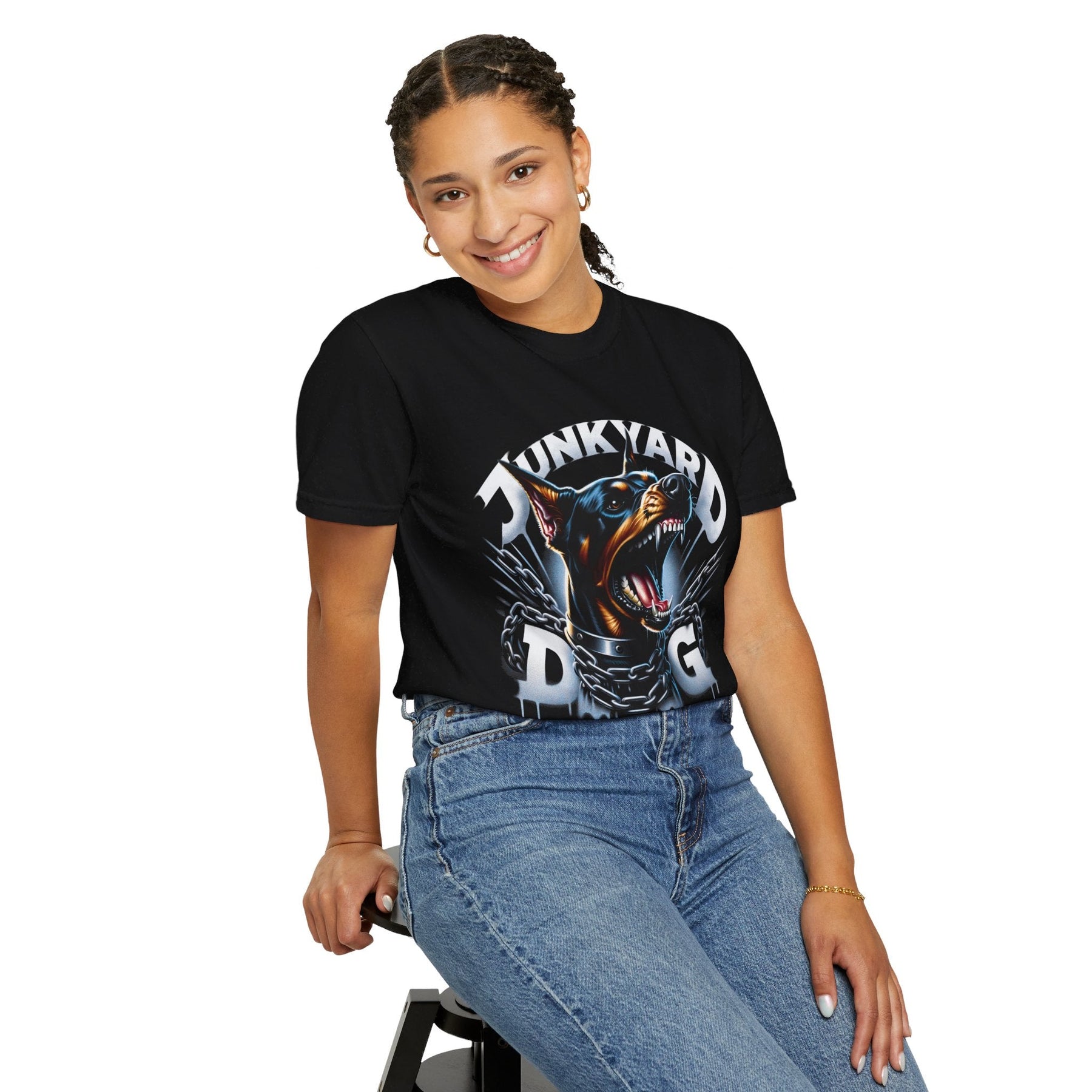 Junkyard Dog Unisex T - shirt - Goth Cloth Co.T - Shirt17736346067953706043